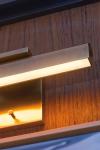 Satin brass picture light 40cm Fragonard. Gau Lighting. 