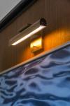Satin brass picture light 40cm Fragonard. Gau Lighting. 