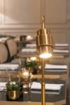 Lampadaire orientable aubergine Potocki. Gau Lighting. 