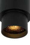 Plafonnier industriel en laiton brut Potocki. Gau Lighting. 