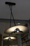Cupis 2-light pendant lamp in perforated metal. Gau Lighting. 