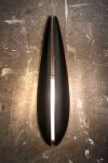 Black oval contemporary wall lamp America Cup. Gau Lighting. 