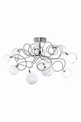 Bubbles 12-light clear ceiling light. Harco Loor. Bubbles 12-light clear ceiling light. Harco Loor.