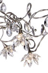 Jewel 24-light ceiling light in clear glass. Harco Loor. 