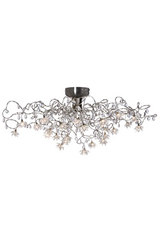 Jewel 24-light ceiling light in clear glass. Harco Loor. 