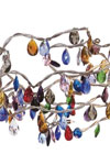 Tiara multicoloured 15-light oval ceiling light . Harco Loor. 