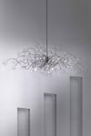 Big Bubbles 35-light clear glass ball chandelier. Harco Loor. 