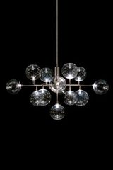 Cluster crown chandelier 13 lights. Harco Loor. 