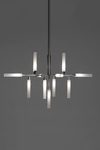 Crossfire 13-light geometric chandelier. Harco Loor. 