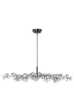 Jewel 12-light clear chandelier. Harco Loor. 