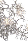 Jewel Diamond Chandelier clear 24-light chandelier in clear glass. Harco Loor. 