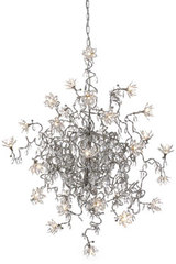 Jewel Double 30-light clear glass chandelier . Harco Loor. 
