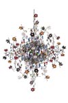 Jewel multicoloured 48-light chandelier . Harco Loor. 