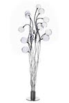 Big Bubbles 15-light clear glass ball standard lamp. Harco Loor. 