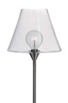 Jelly standard lamp with Large shade. Harco Loor. 