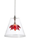 Flower suspension fleur rouge. Harco Loor. 