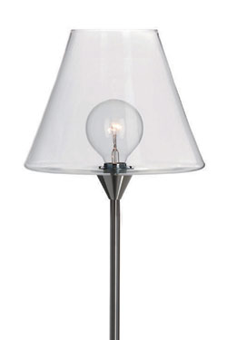 Jelly lampadaire Large en verre transparent. Harco Loor. 