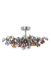 Jewel plafonnier multicolore 12 lumières. Harco Loor. 