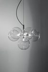 Cluster pendant bubbles 6 lights. Harco Loor. 