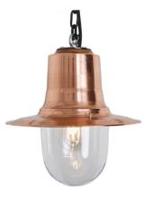 Station Master copper industrial-style outdoor pendant light. HARTE. Station Master copper industrial-style outdoor pendant light. HARTE.