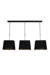 Corolle pendant lamp Hind Rabii, black croc skin effect. Hind Rabii. Corolle pendant lamp Hind Rabii, black croc skin effect. Hind Rabii.