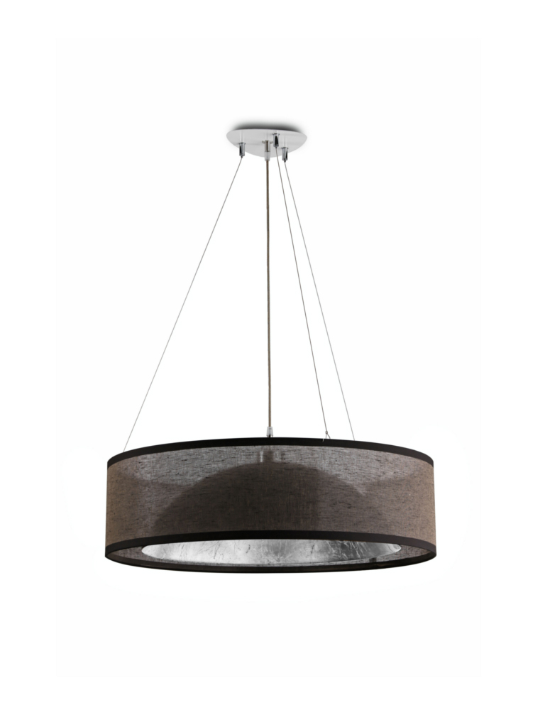 Comparez les prix et achetez en ligne pas cher. Suspension Dome Noir Et Argent Abat Jour Noir Hind Rabii Luminaires Fabriques En Belgique Ref 18070012