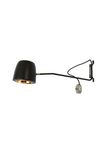 Ice Wall black and copper wall lamp. Hind Rabii. 