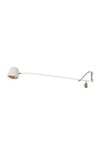 Ice Wall large white and copper wall light. Hind Rabii. 