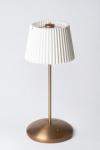 Arturo bronze aluminium classic cordless lamp. HISLE. 