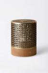 Light bronze cordless lamp Tube Alchimie. HISLE. 