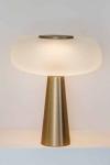 Lampe de table design en aluminium doré Belle-Ile. HISLE. 