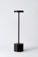 Lampe sans fil noire avec éclairage LED 34cm Luxciole. HISLE. Lampe sans fil noire avec éclairage LED 34cm Luxciole. HISLE.