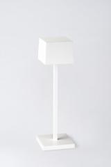 Lampe sans fil blanche carrée Insitu. HISLE. Lampe sans fil blanche carrée Insitu. HISLE.