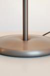 Lampe de table forme jonc stylisé en aluminium et verre Do. HISLE. 