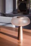 Lampe de table design en aluminium doré Belle-Ile. HISLE. 