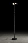 Supernova Akku cordless floor lamp and LED light in black finish. Holtkötter. 