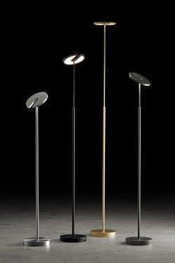 Supernova Akku cordless reading light aluminium matt. Holtkötter. 