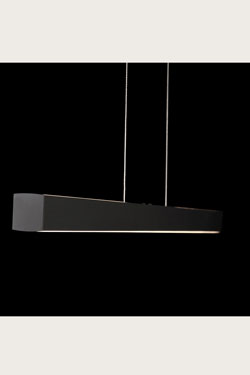 Xena suspension contemporaine réglable finition noire 120cm. Holtkötter. 