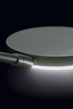 Nova lampadaire modulable finition platine. Holtkötter. 