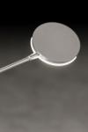 Nova lampadaire contemporain 2 lumières finition aluminium mat. Holtkötter. 