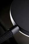 Lampadaire liseuse Flex Twin noir avec bras flexible. Holtkötter. 