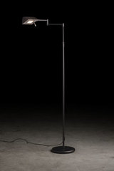 Liseuse éclairage LED, hauteur réglable, finition noire satinée. Holtkötter. Liseuse éclairage LED, hauteur réglable, finition noire satinée. Holtkötter.