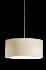 Vita round pendant lamp in champagne chintz, 40 cm . Holtkötter.  Vita round pendant lamp in champagne chintz, 40 cm . Holtkötter.