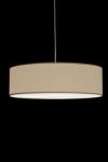 Vita grande suspension ronde couleur sable 60cm . Holtkötter. 