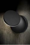 Plano adjustable wall light, black finish. Holtkötter. 