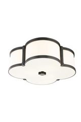 Chandler ceiling light in glass and patinated bronze. Hudson Valley. Chandler ceiling light in glass and patinated bronze. Hudson Valley.