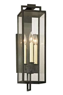 Beckham 4-light lantern sconce. Hudson Valley. 