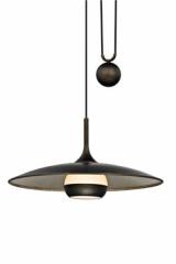 Alchemy pendant with counterweight, bronze colour 61cm. Hudson Valley. Alchemy pendant with counterweight, bronze colour 61cm. Hudson Valley.