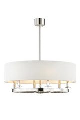 Durham 6-light polished nickel pendant. Hudson Valley. Durham 6-light polished nickel pendant. Hudson Valley.