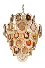 Rockstar golden pendant in metal and agate. Hudson Valley. Rockstar golden pendant in metal and agate. Hudson Valley.